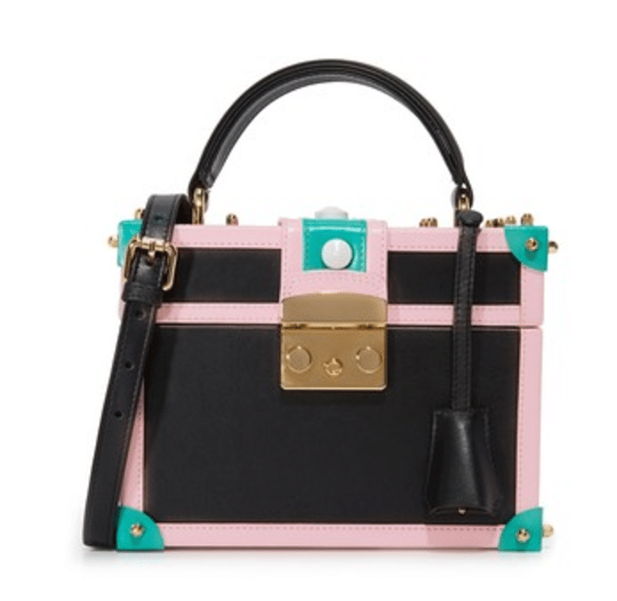the fashion magpie mayra fedane trunk bag