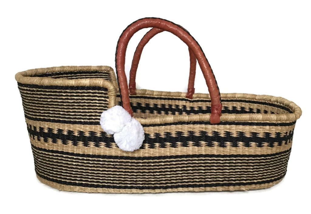 the fashion magpie plum and sparrow moses basket woven 2