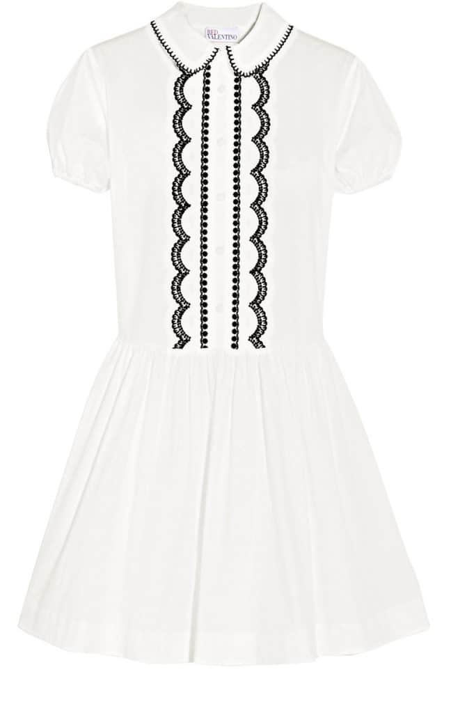 the fashion magpie redvalentino dress