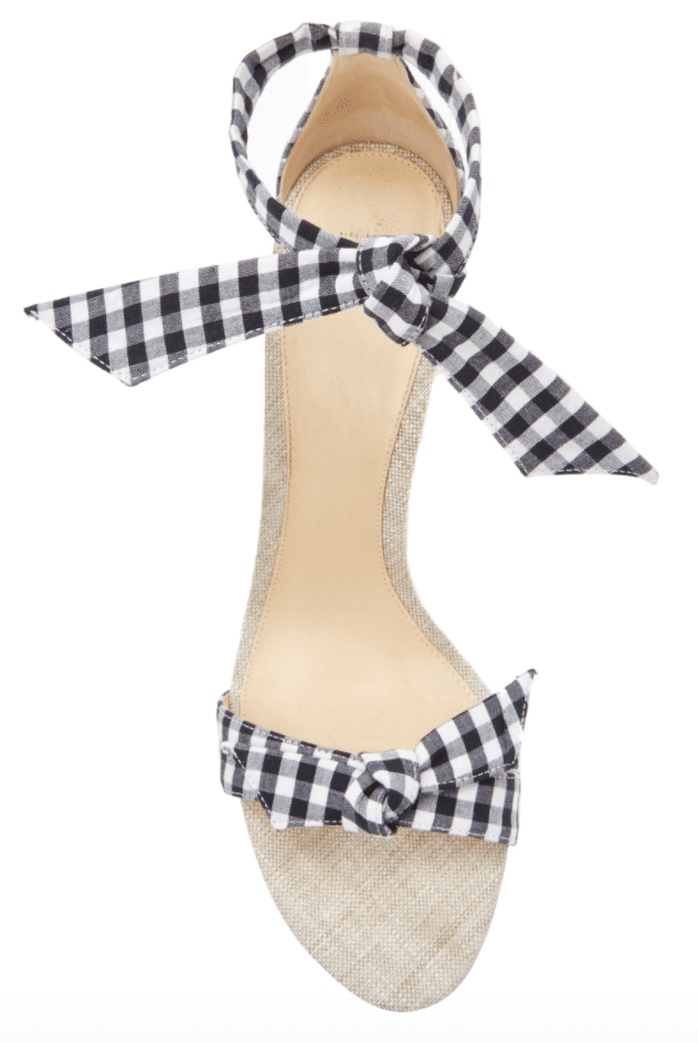 The Fashion Magpie Alexandre Birman Gingham Sandal