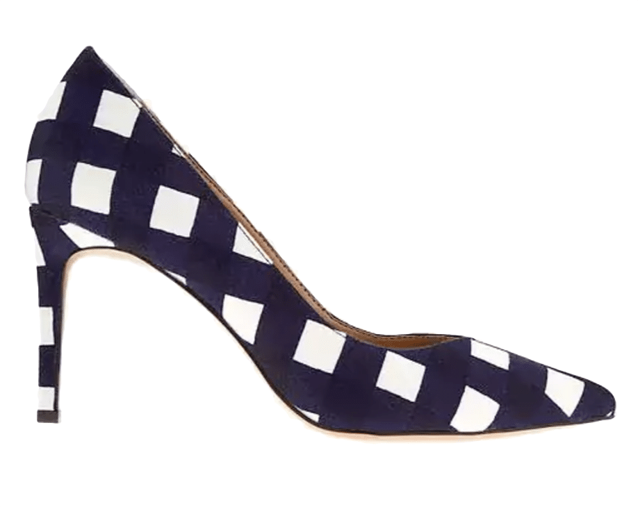 The Fashion Magpie Banana Republic Madison Gingham Pump