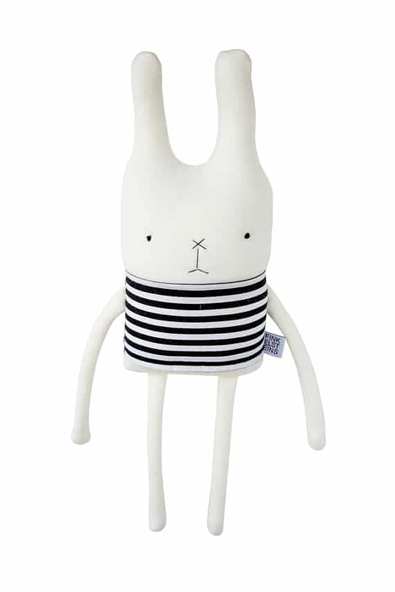 The Fashion Magpie Finkelsteins bunny stuffed animal