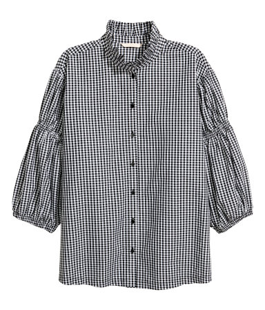 The Fashion Magpie HM Gingham Top