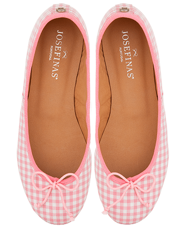 The Fashion Magpie Josefinas Gingham Ballet Flats