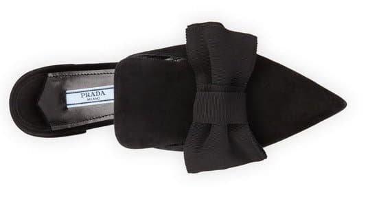 The Fashion Magpie Prada Bow Mule