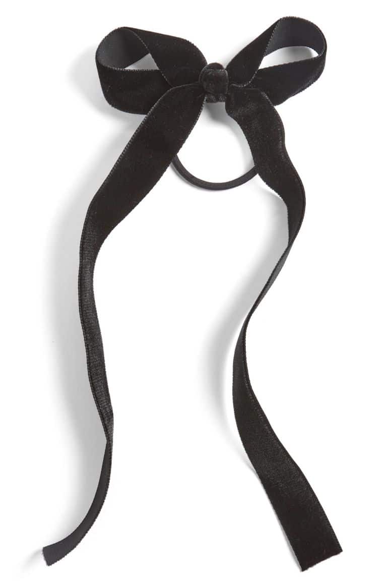 The Fashion Magpie Velvet Hair Bow