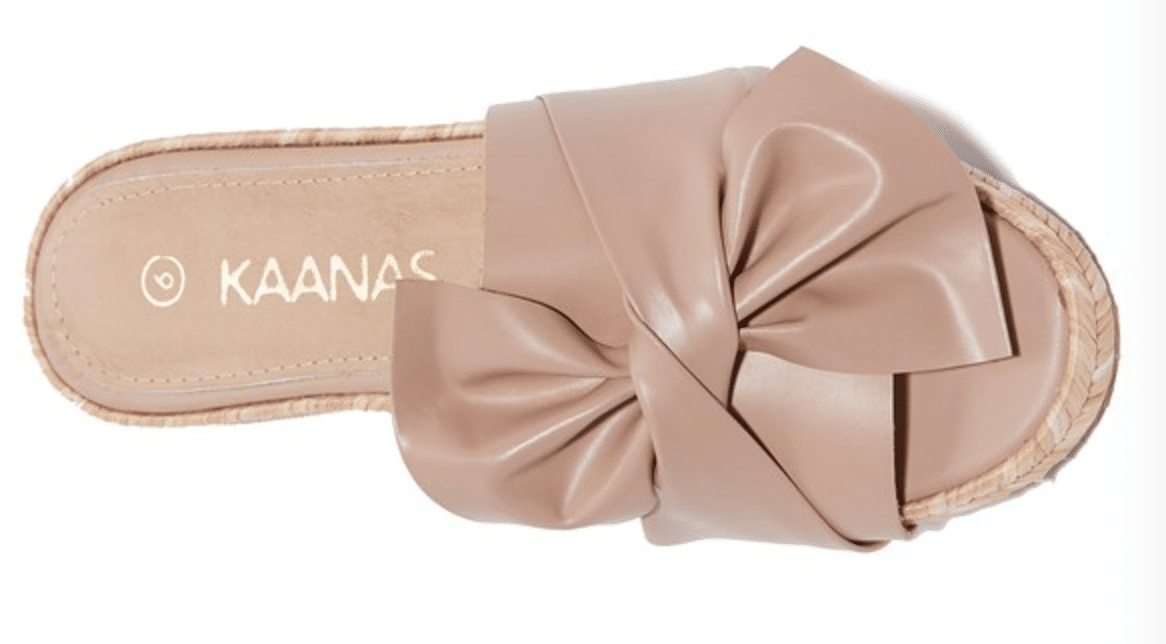 The Fashion Magpie Kaanas Bow Slides