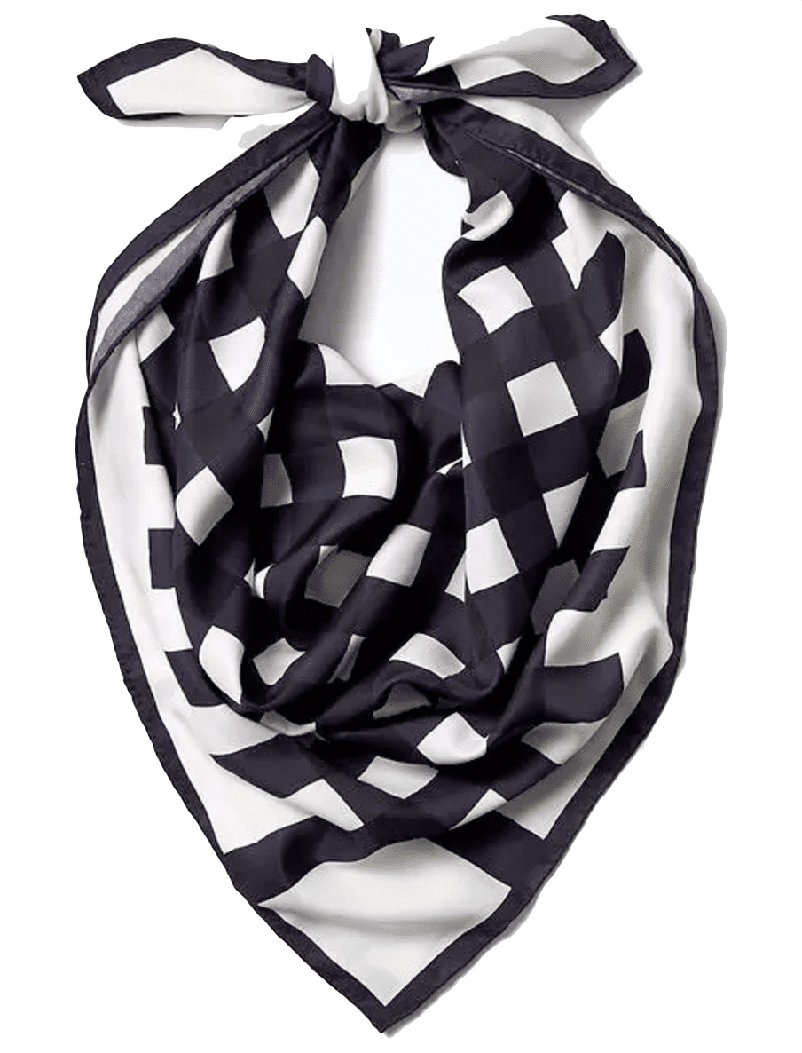 TheFashionMagpie Banana Republic Gingham Scarf