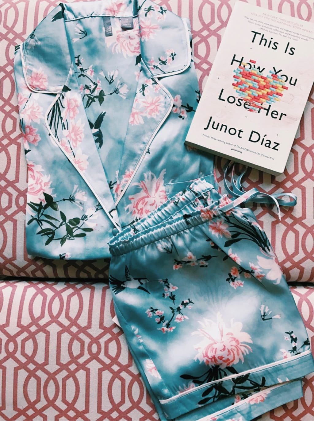 The Fashion Magpie Floral Silk Pajamas