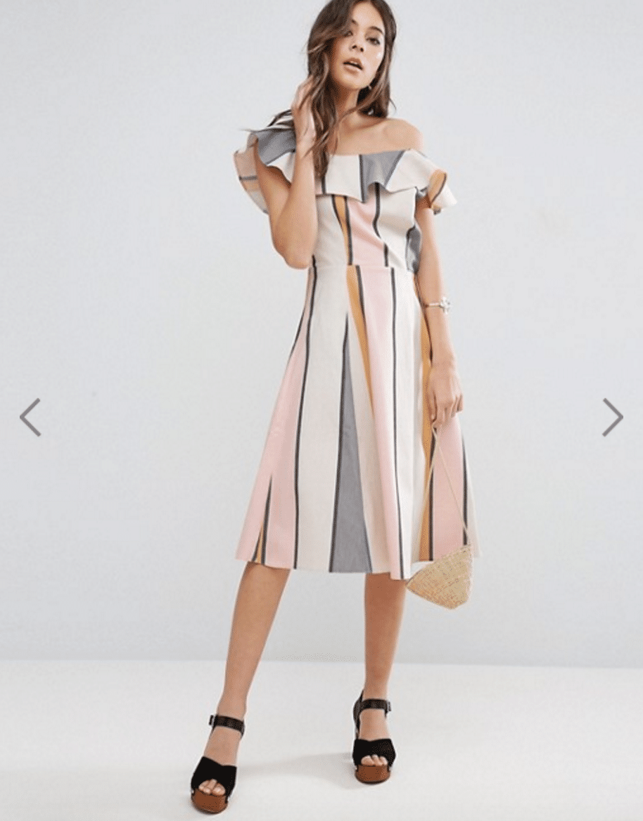 The Fashion Magpie Striped Sundress ASOS 2