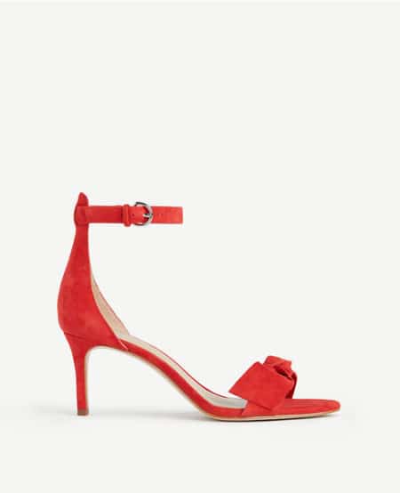 Fashion Magpie Ann Taylor Suede Bow Sandal 2