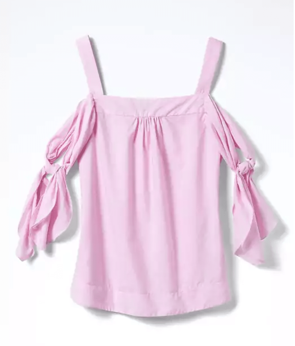 The Fashion Magpie Banana Republic Pink Top
