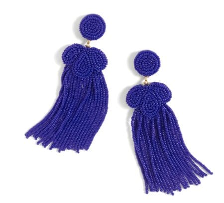 The Fashion Magpie JCrew Beaded Tassel Earrings