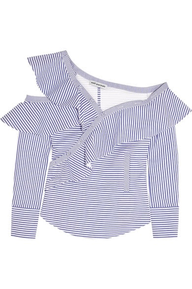 The Fashion Magpie Self Portrait Asymmetric Top