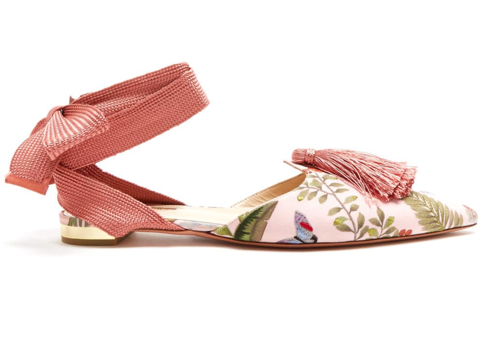 The Fashion Magpie Aquazzura for De Gournay 3