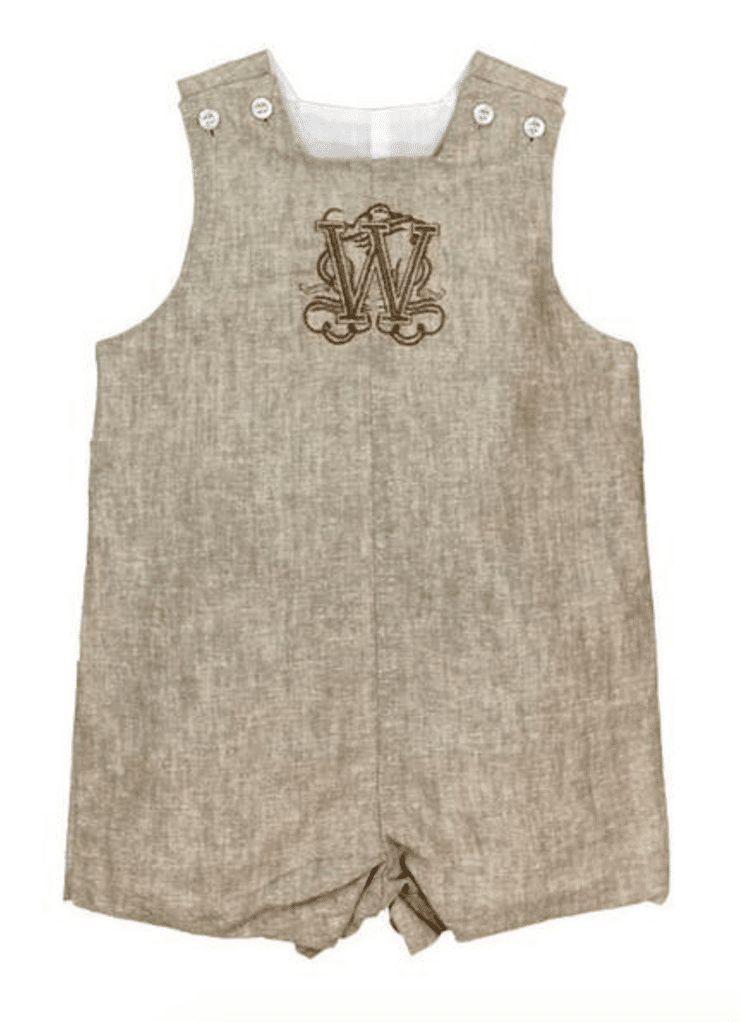 The Fashion Magpie Flax Linen Boys John John