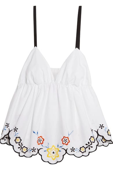 The Fashion Magpie See by Chloe Scalloped Top