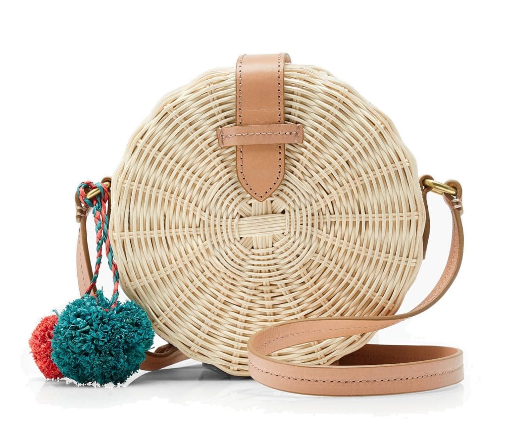 The Fashion Magpie JCrew Circle Straw Bag