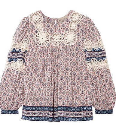 The Fashion Magpie SEA Clara Crochet Blouse