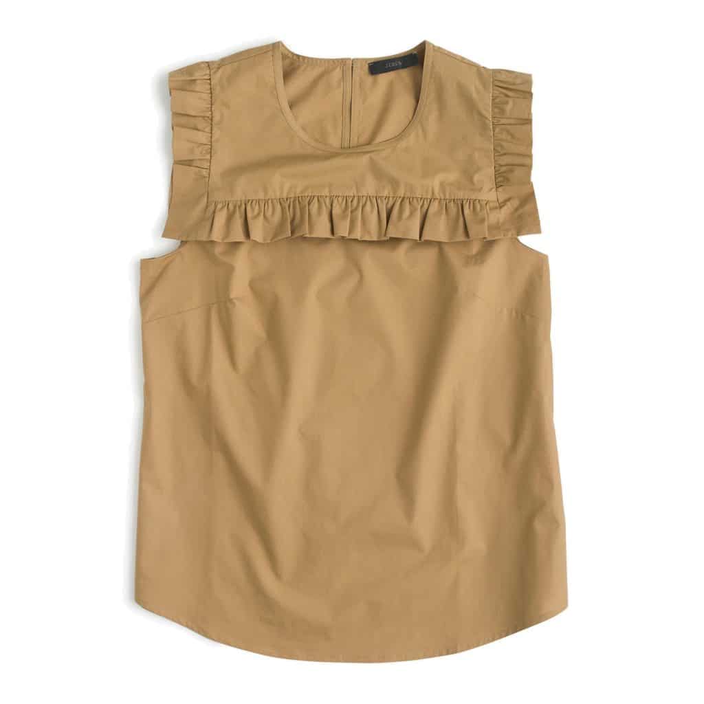 The Fashion Magpie Camel Bib Top
