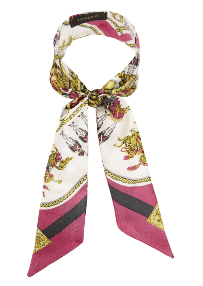 The Fashion Magpie Manipuri Silk Scarf 2