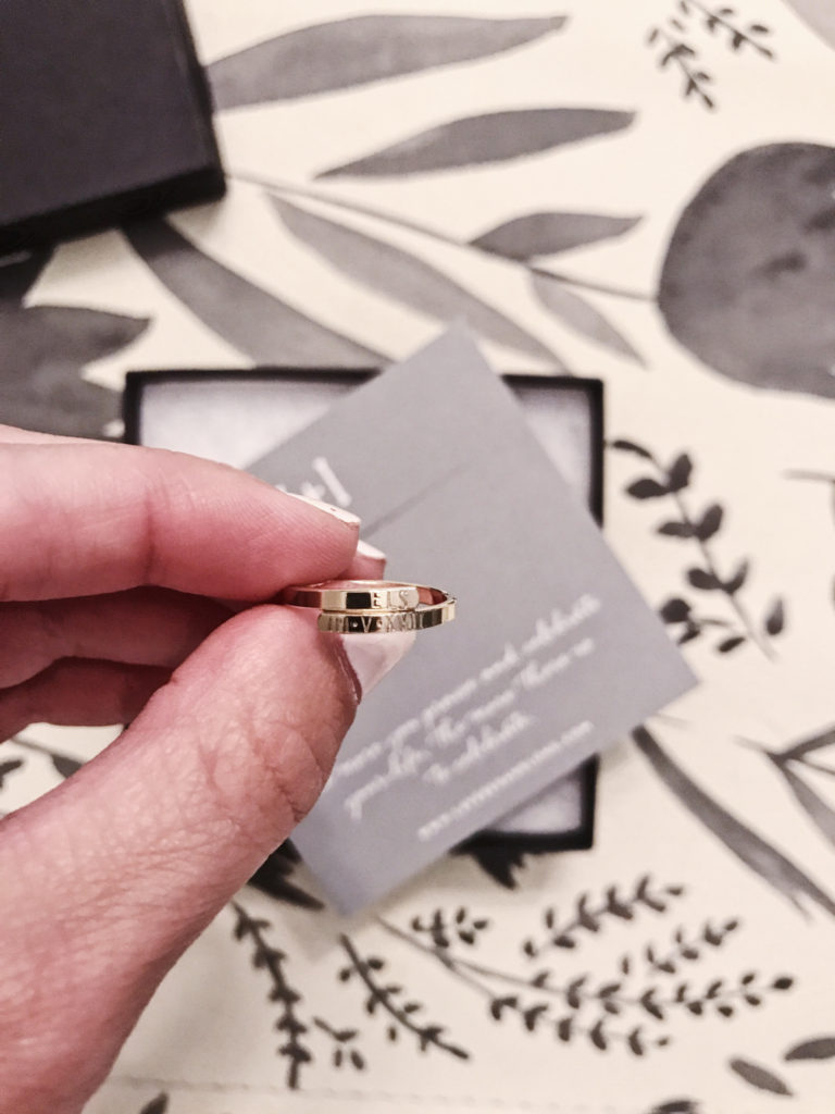 The Fashion Magpie Layered and Long Ring
