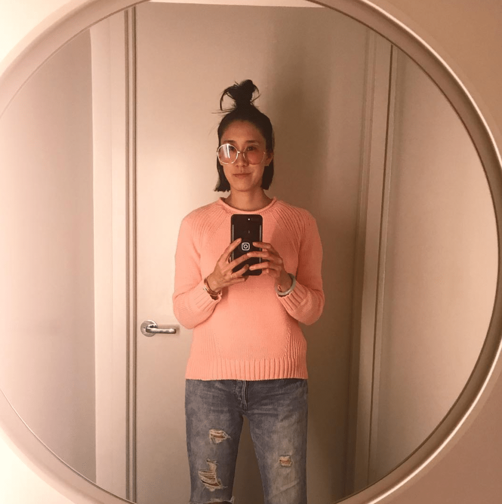 The Fashion Magpie JCrew Rollneck Sweater Eva Chen