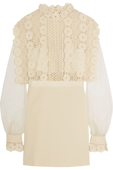 The Fashion Magpie Self Portrait Lace Dress