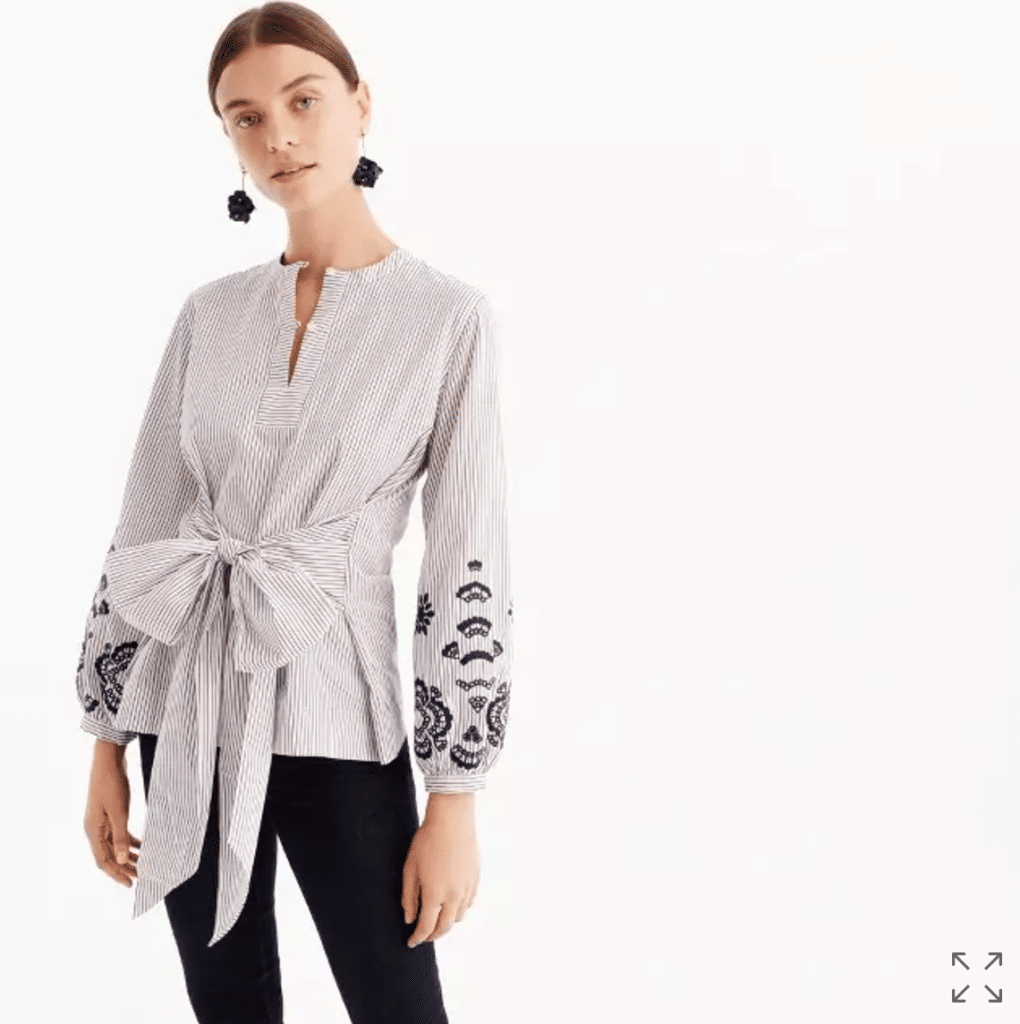 The Fashion Magpie Striped Shirt