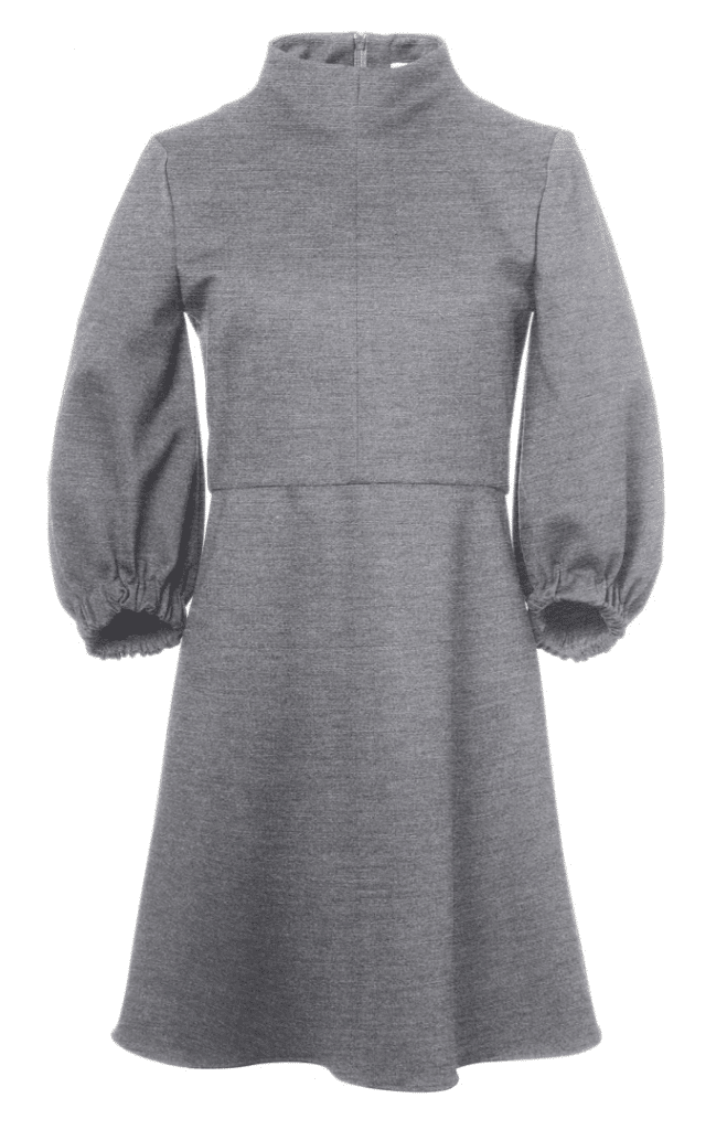 The Fashion Magpie Tibi Knit Ponte Dress Gray