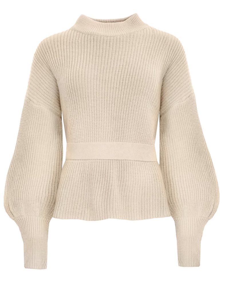The Fashion Magpie Balloon Sweater