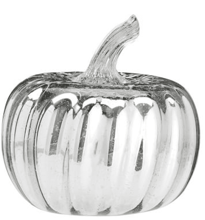 The Fashion Magpie Mercury Glass Pumpkin