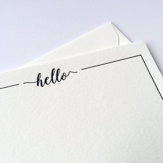 The Fashion Magpie Letter Writing