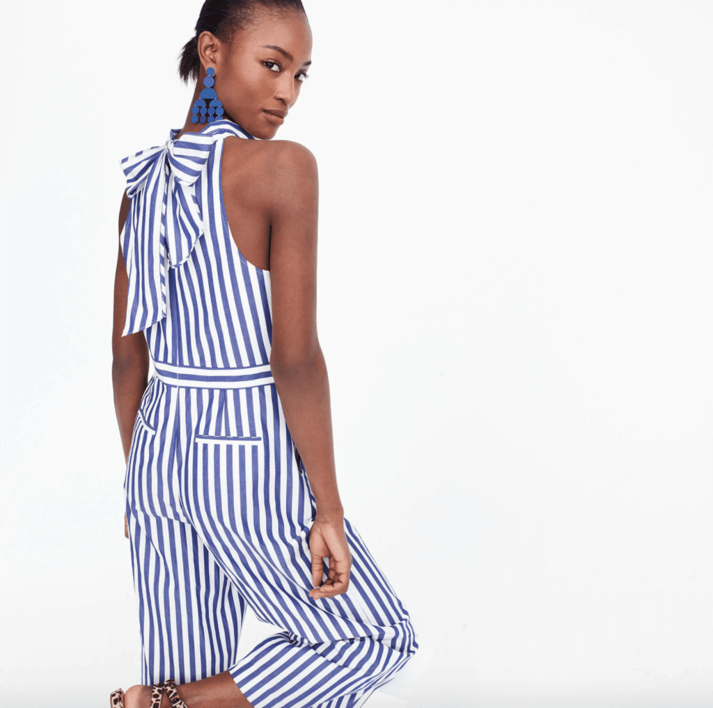 The Fashion Magpie JCrew Striped Jumpsuit