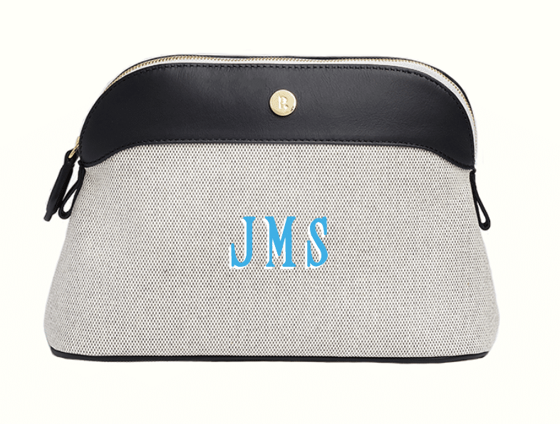 The Fashion Magpie Monogrammed Dopp Kitt