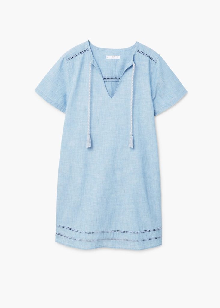 The Fashion Magpie Denim Popover