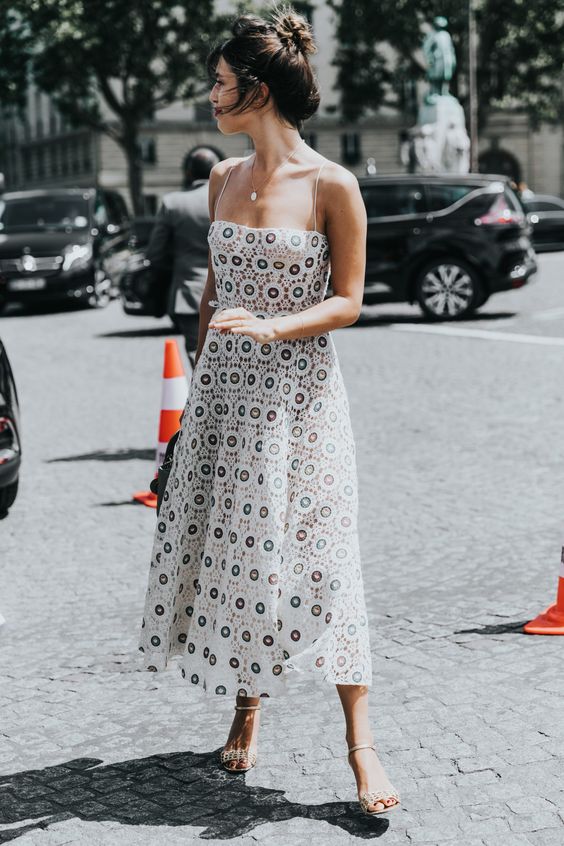 The Fashion Magpie Eyelet Dress
