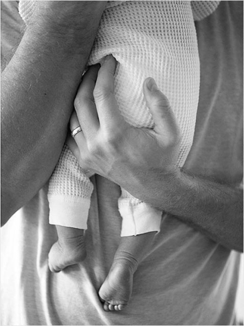 dad and baby