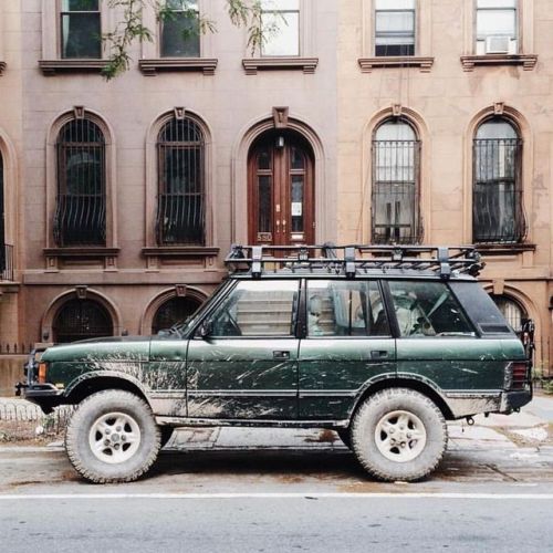 green land rover