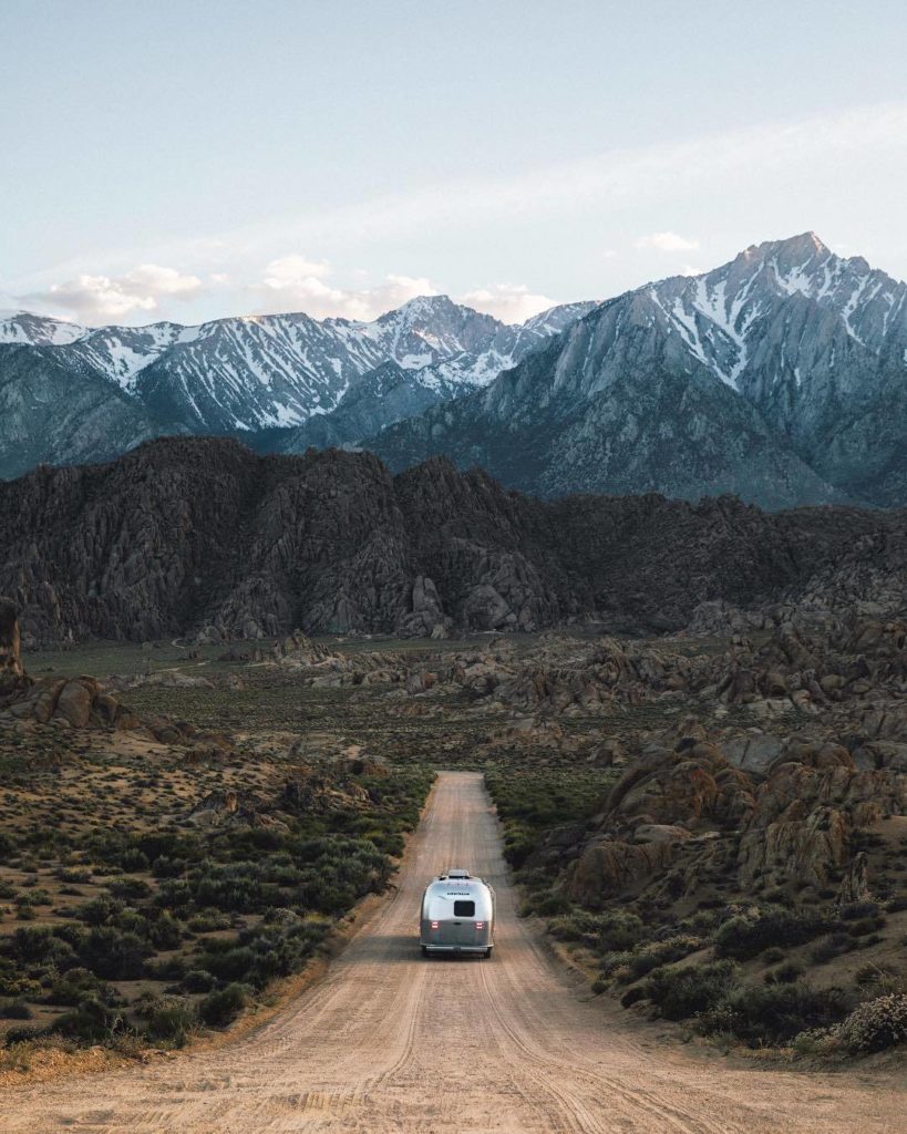 silver RV