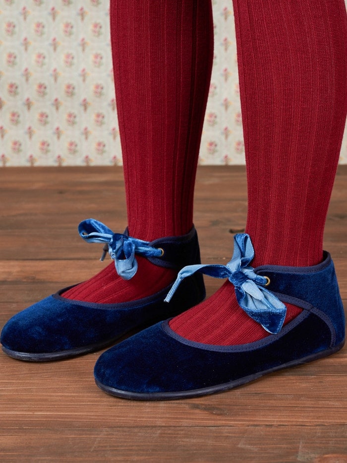 la coqueta velvet shoes