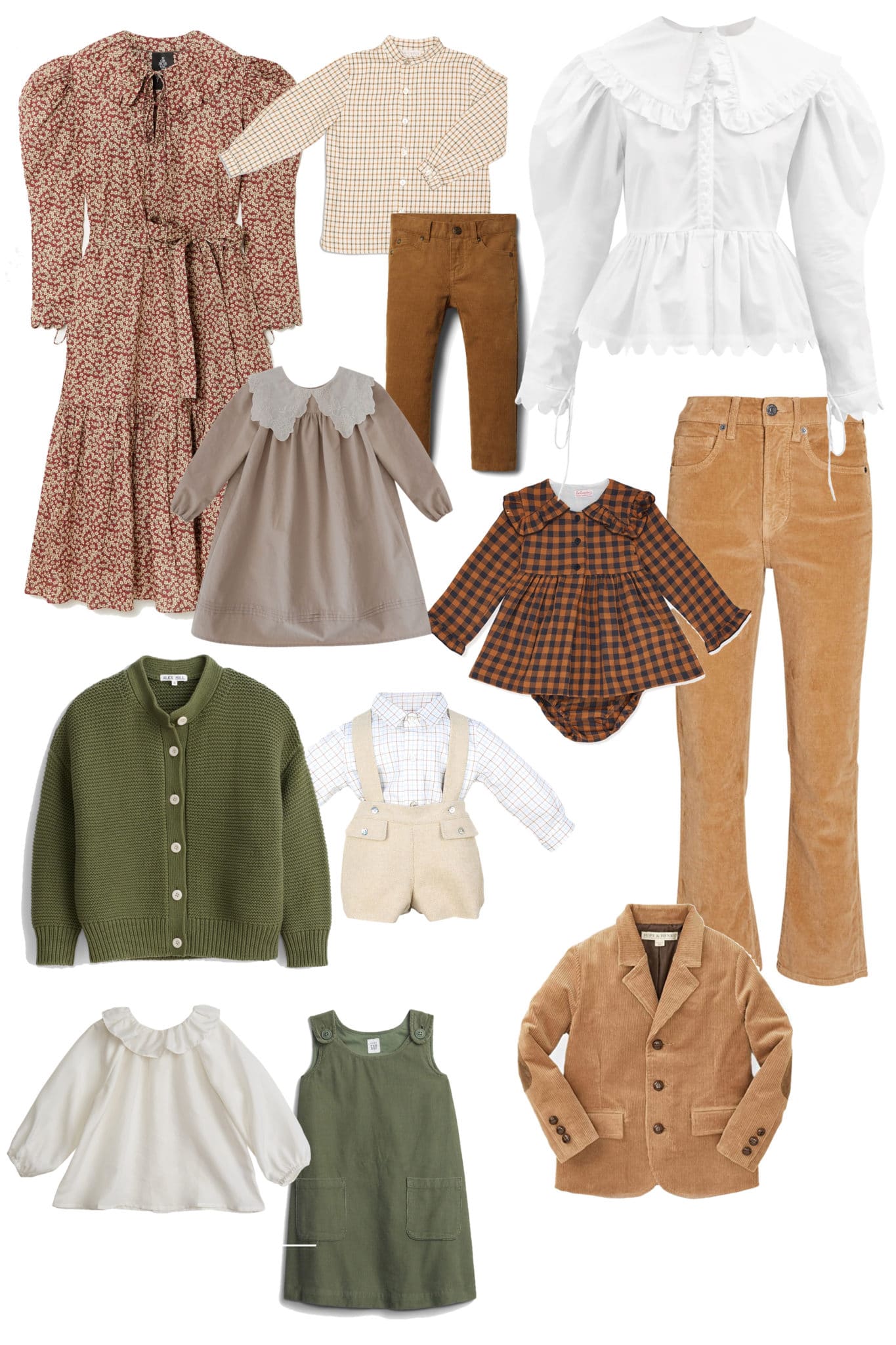 fall family photo outfits
