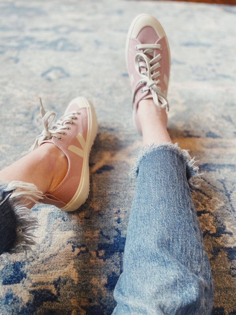 Pink Veja nova Sneakers