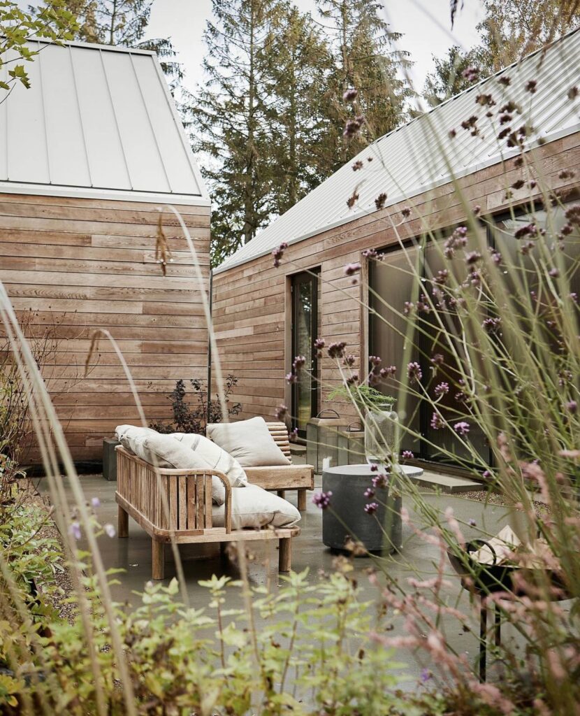 fall indoor courtyard