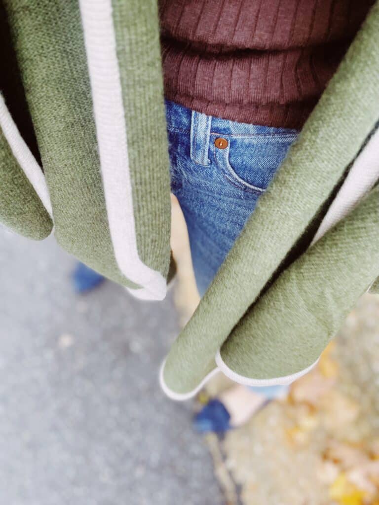 alice walk knit cape street style