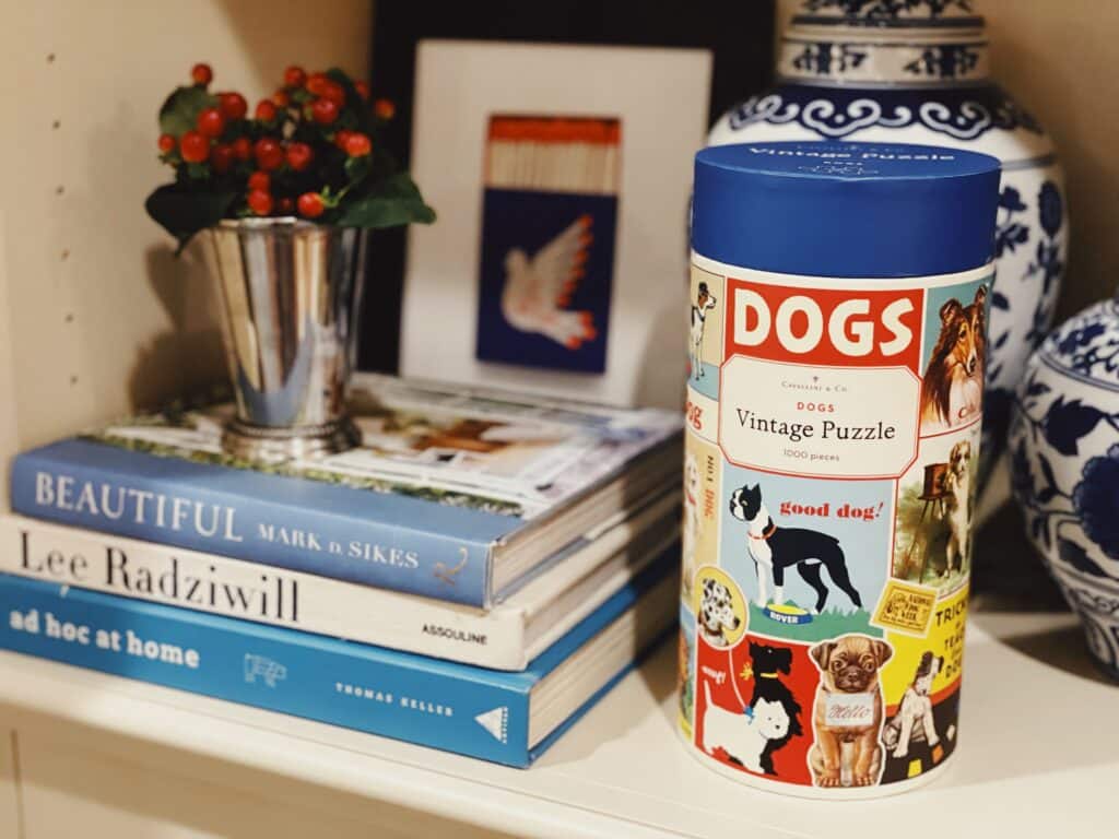 cavallini and co dogs vintage puzzle