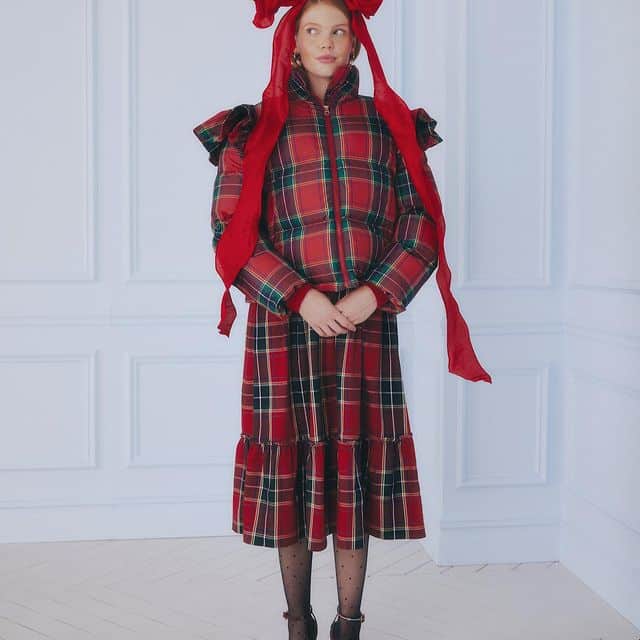 hill house home tartan nap dress on sale