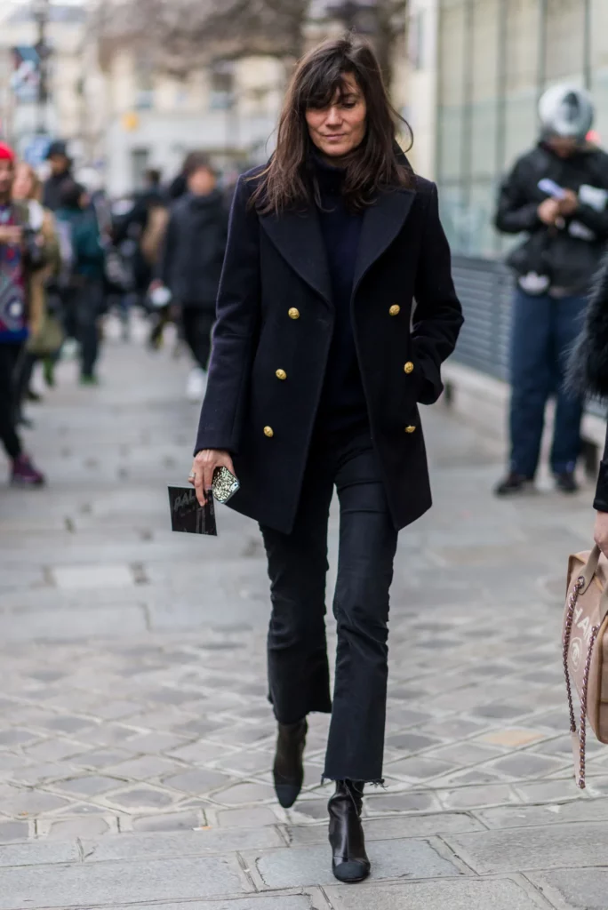 cropped flare jeans street style
