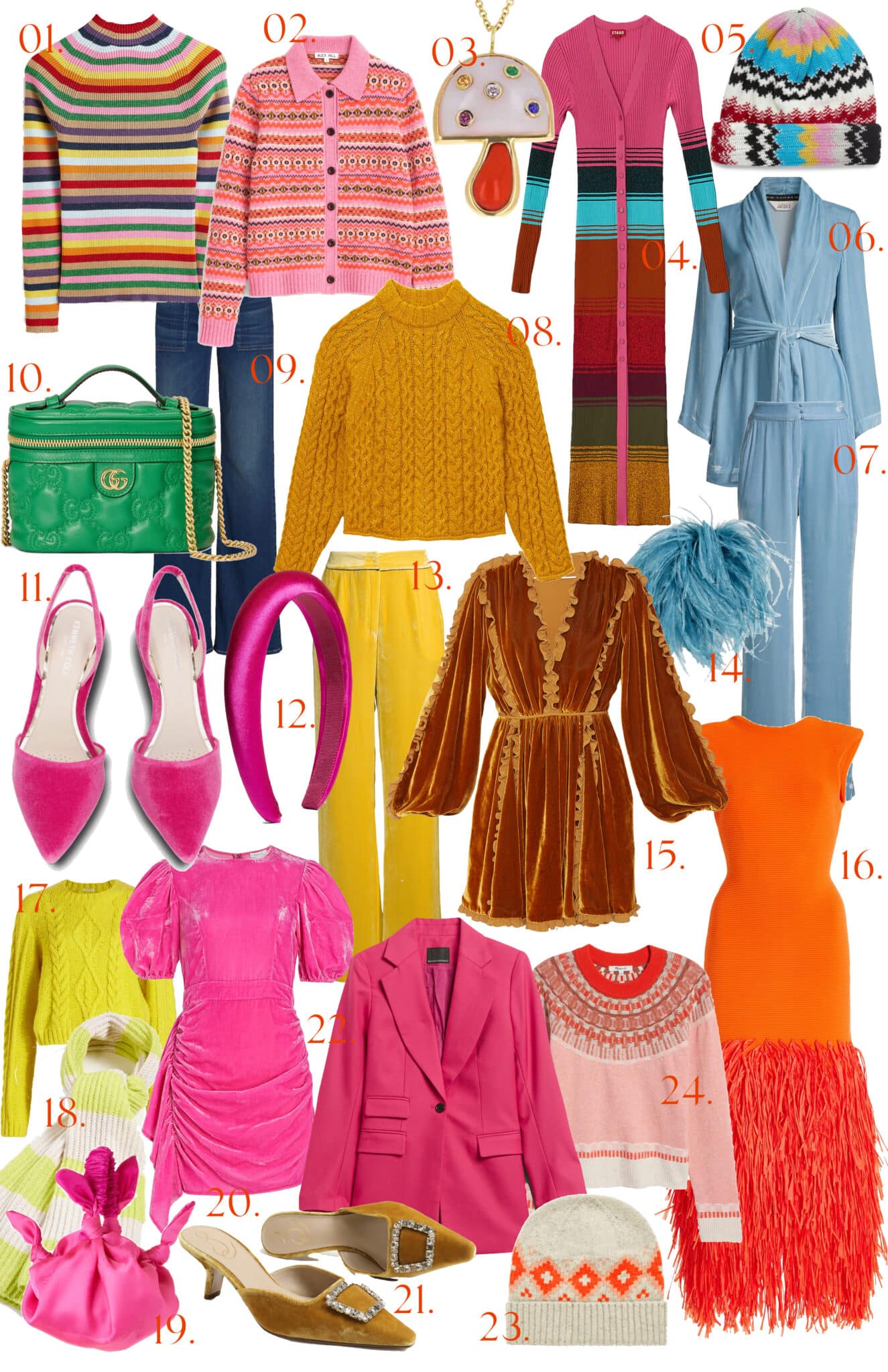 vibrant color trend