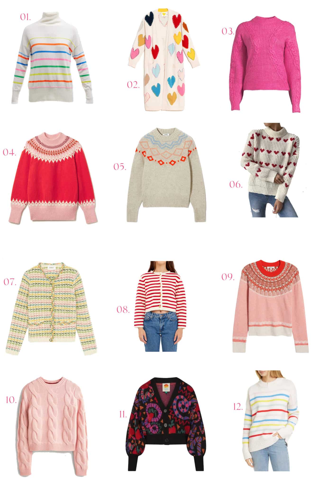 bright sweaters 2023